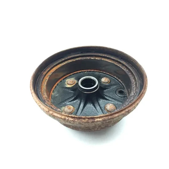 Yamaha 1993 Kodiak 400 4x4 Front Drum Brake Backing Assembly Complete Right 3431