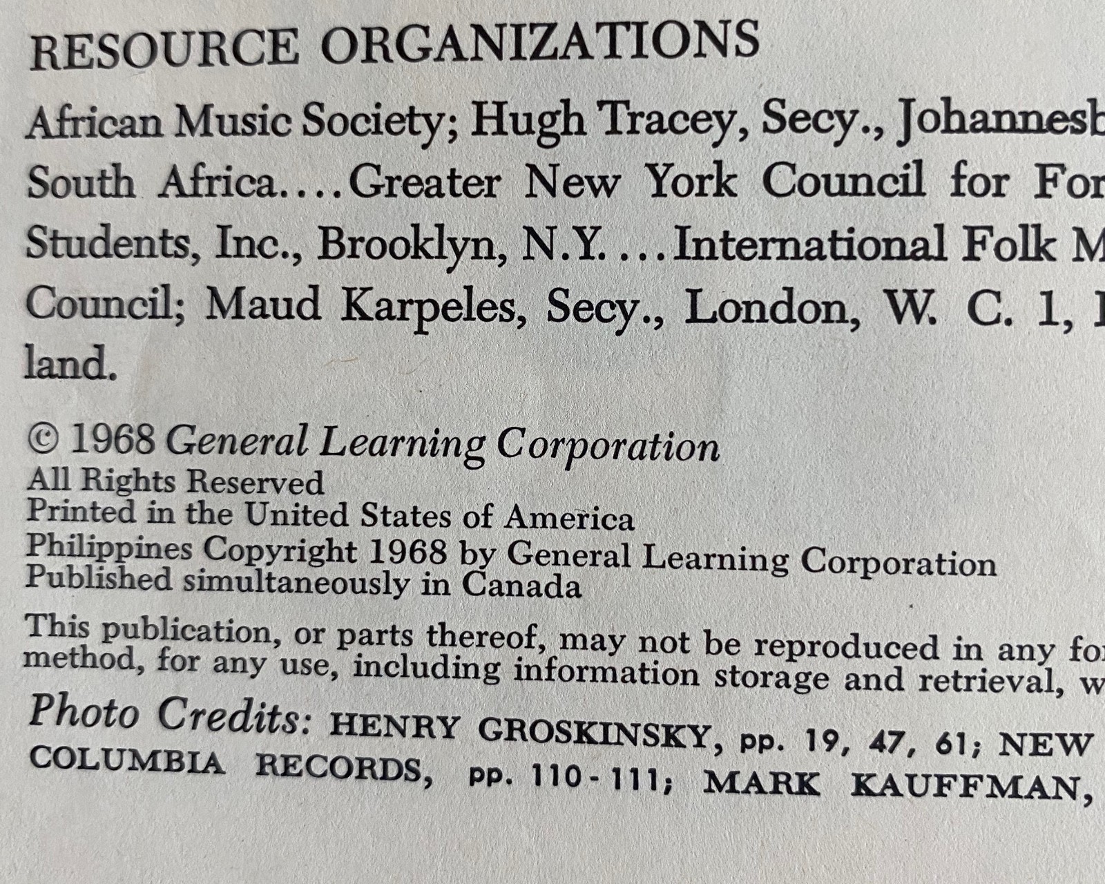 1 pc 1968 Making MUSIC Your Own #4, Pub: Silver Burdett Company 183 pgs