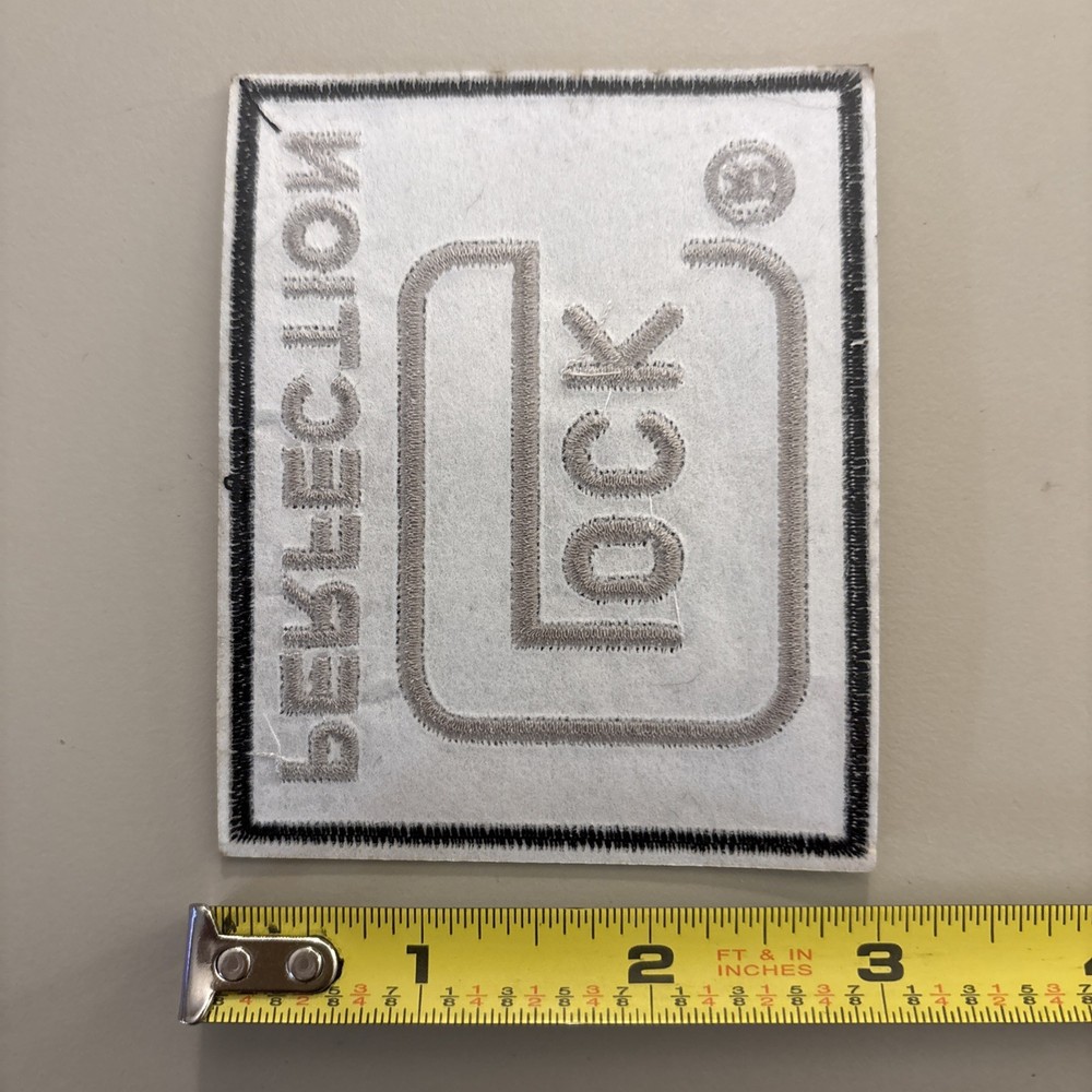 Glock Perfection (Embroidered Iron on patch) Firearm