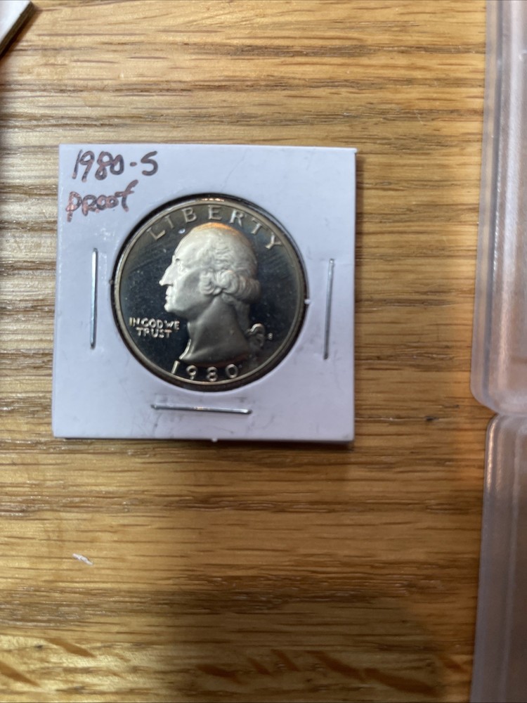Proof Set 2006 & 1980-S Washington Quarter Proof