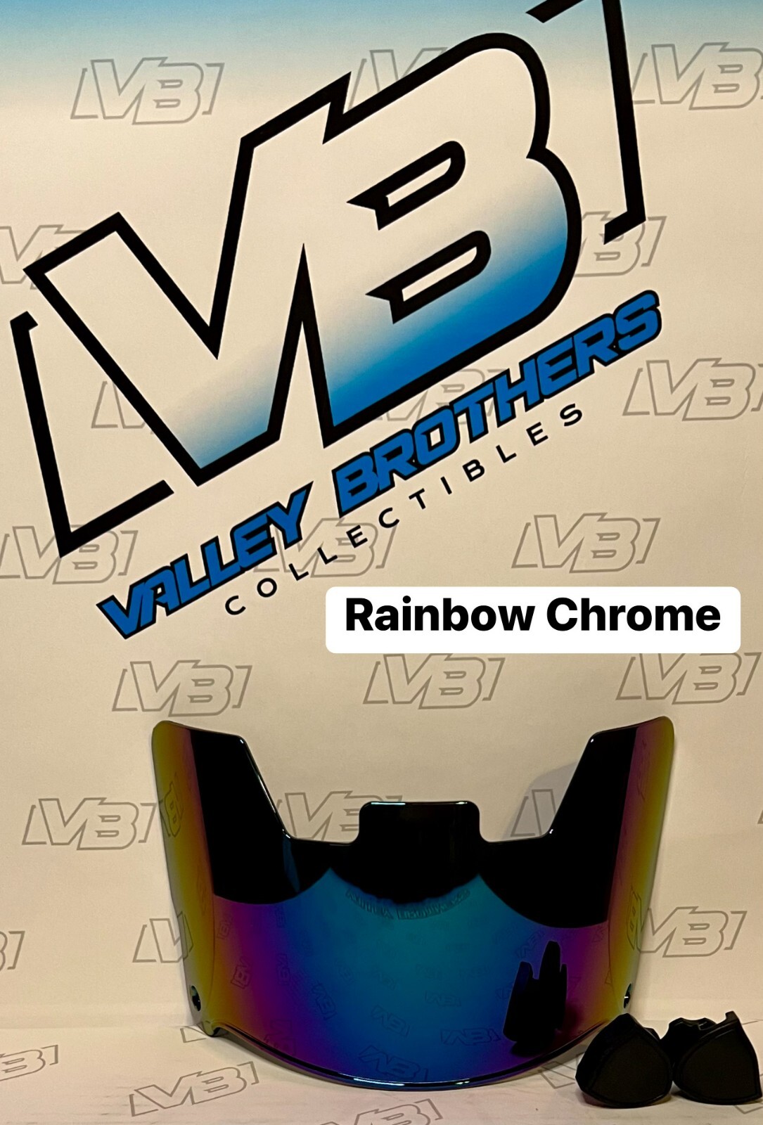 Full-Size Football Visor with Clips