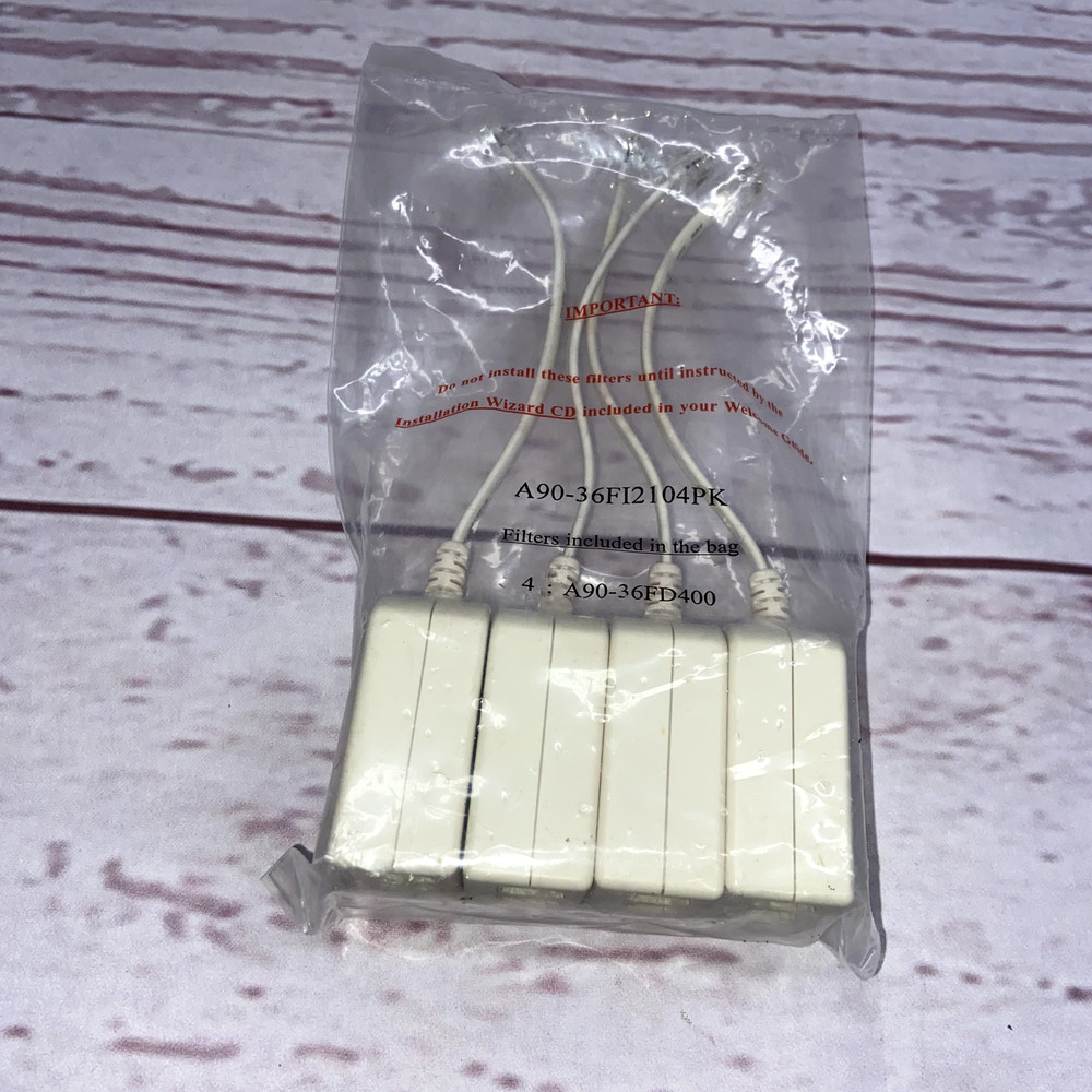 DSL Phone Line Filter Modem Phone 4 Pack