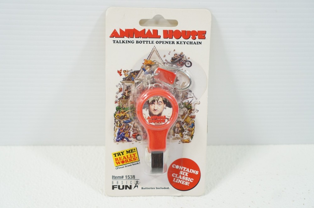 Animal House Talking Bottle Opener Basic Fun 2006