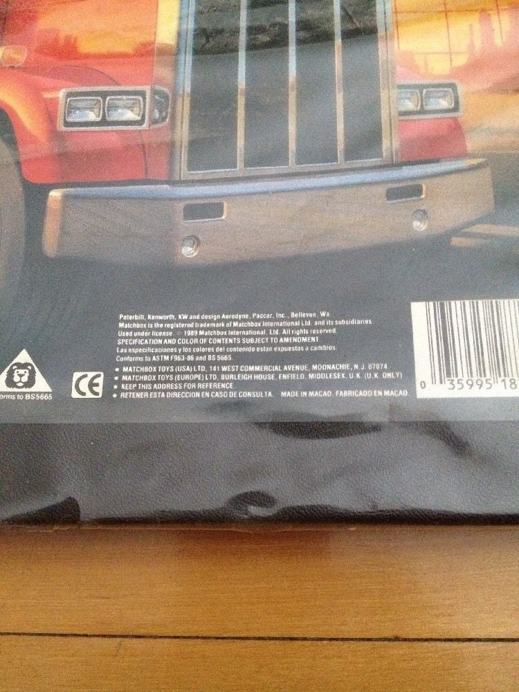 matchbox carry case 1989 convoy