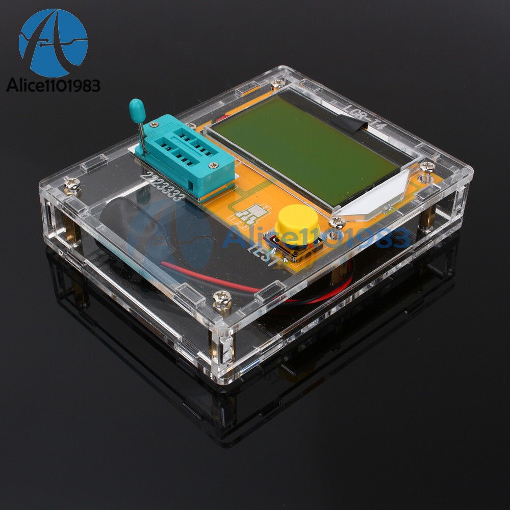 Clear LCR-T4 Transistor Tester Diode Triode Capacitance LCR  Meter Module