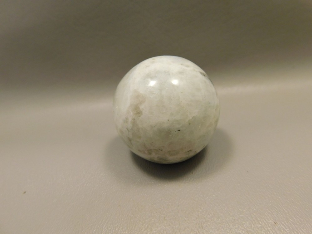 Moonstone Sphere 1.75 inch Polished Rock Rainbow Gemstone India #O7