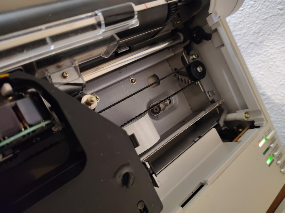 🔥Vintage Apple ImageWriter II Dot-Matrix Printer Tested Powers On Clean!