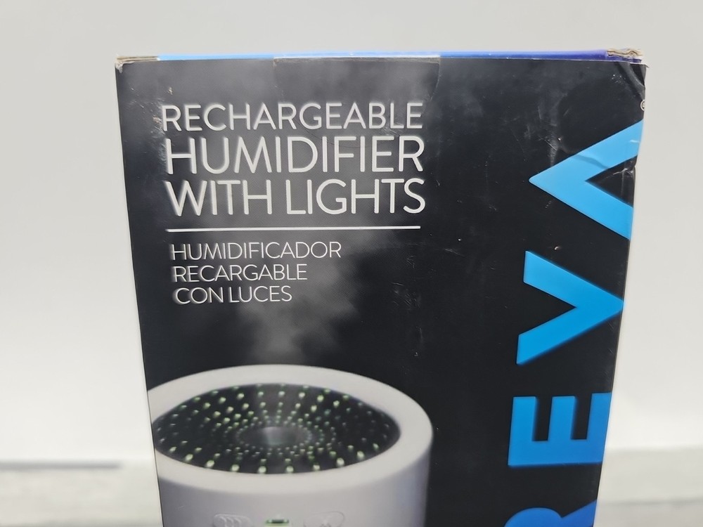 Treva • Rechargeable Humidifier w/Lights • Mini • Portable • Multi-Function [SS]