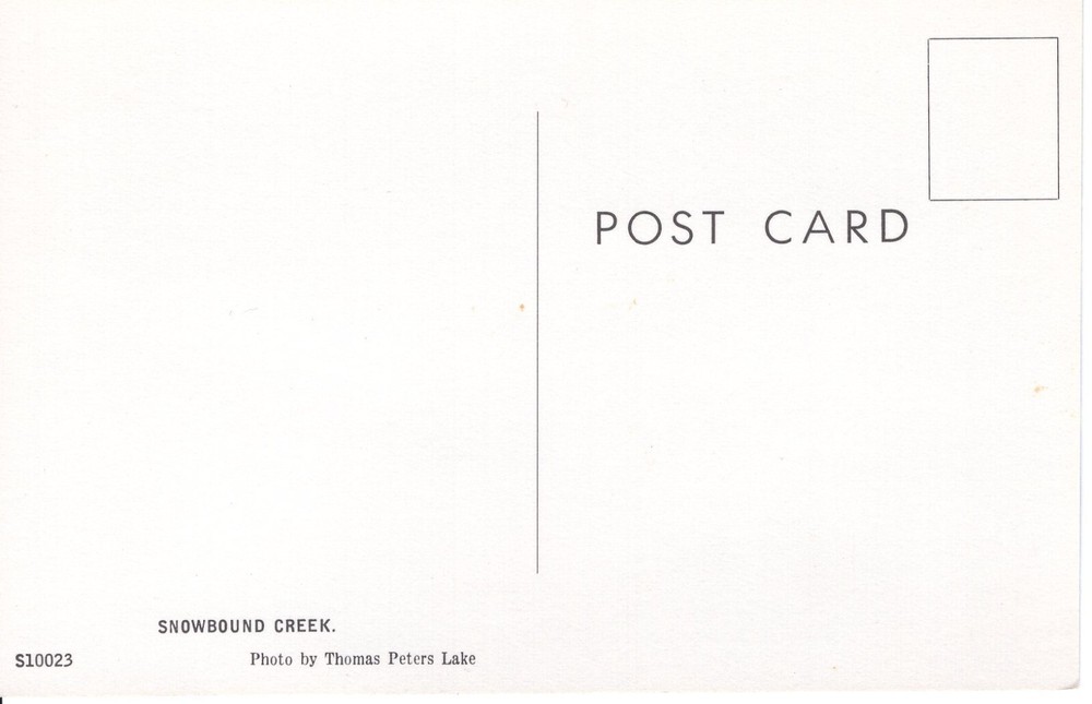 SNOWBOUND CREEK - PC1273
