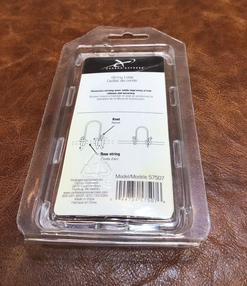 Carbon Express String Loop Improved Arrow Release SEALED