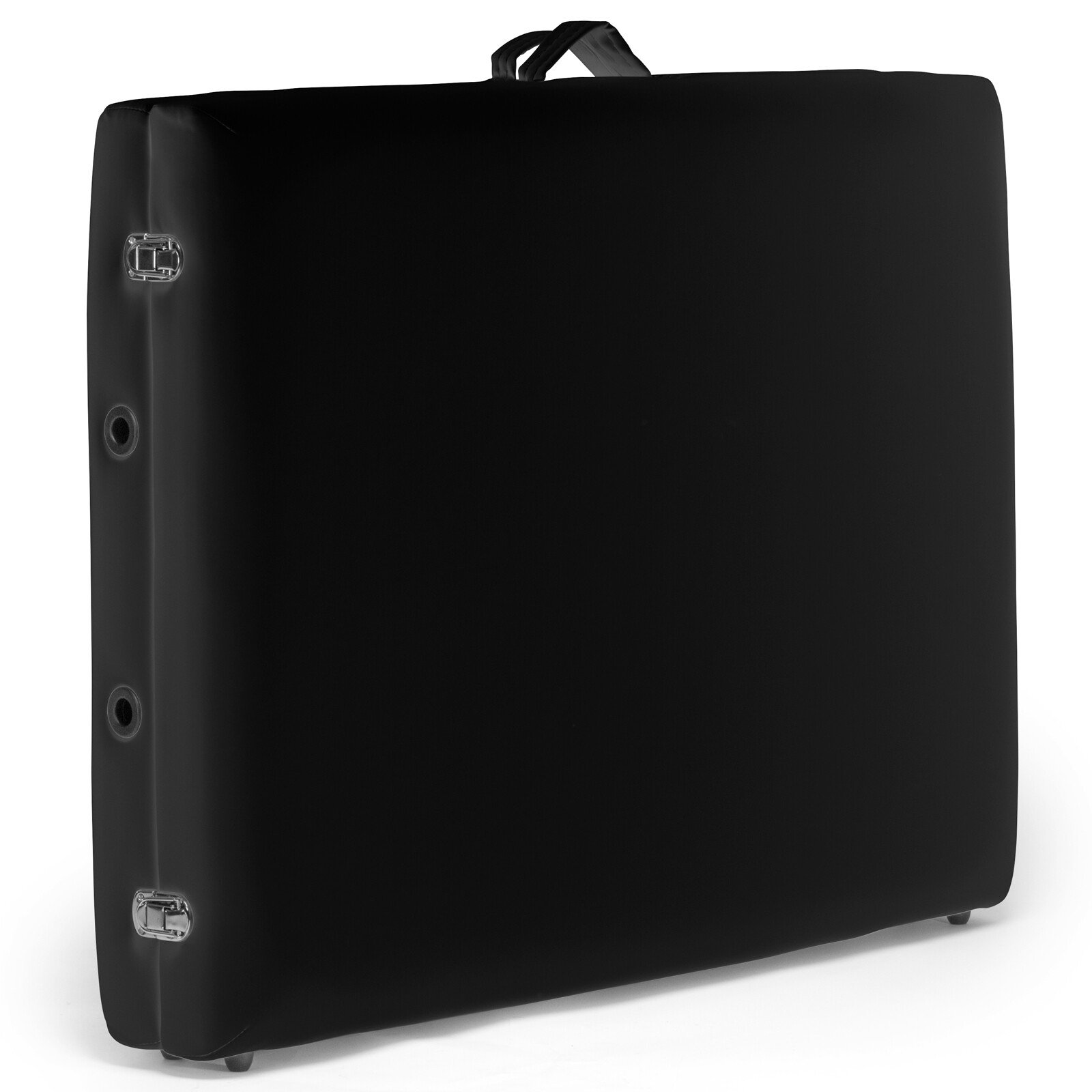 Black Portable Massage Table with Carrying Case