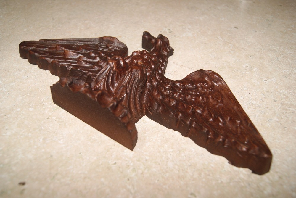 MOLDED EAGLE ORNAMENT NEW CLOCK PARTS
