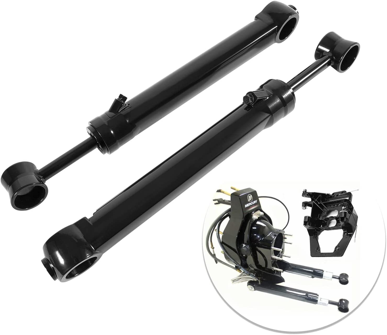 For MerCruiser Mercury Bravo Power Trim Tilt Ram Cylinder Port & Starboard 2PCS