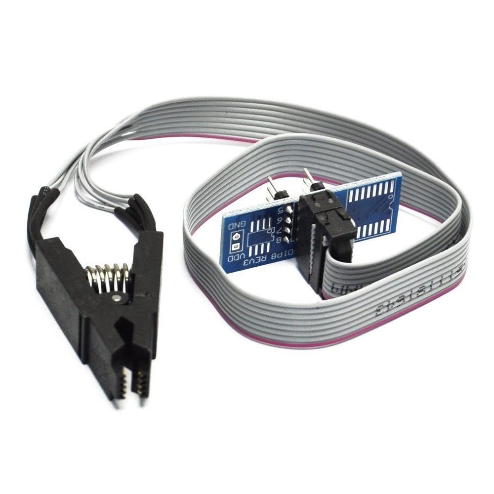 5 Pack SOIC8 SOP8 Test Clip Adapter For EEPROM programming on USB Programmer HOT