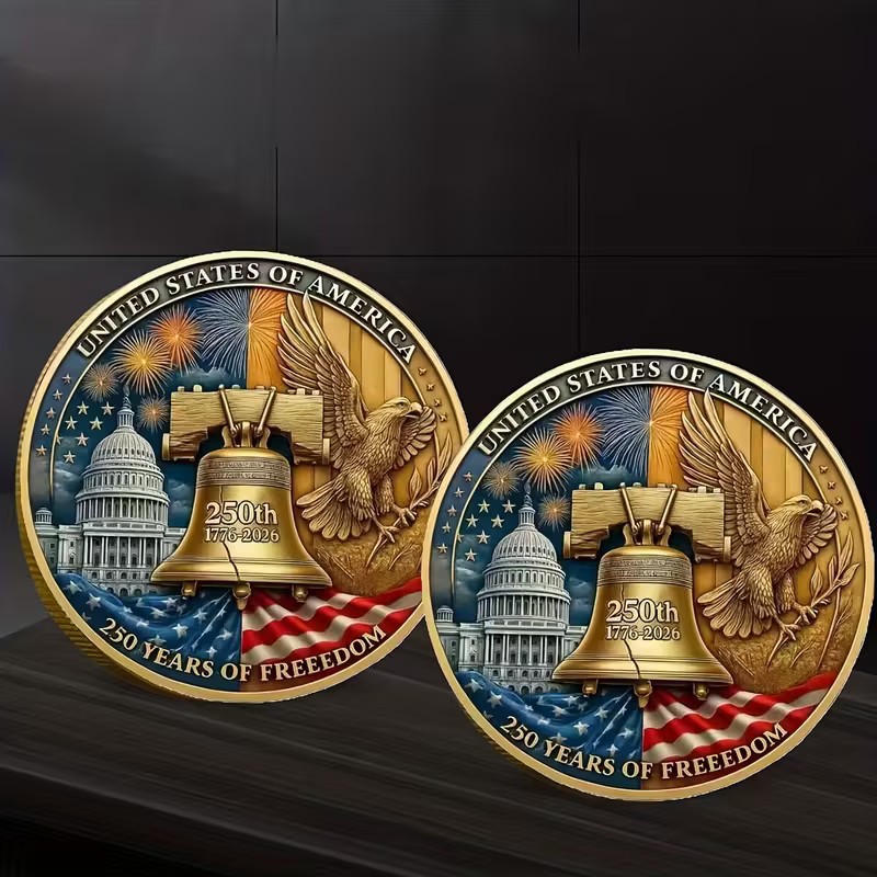 250th Anniversary Commemorative Coin of the United States "250 Years of Freeedom