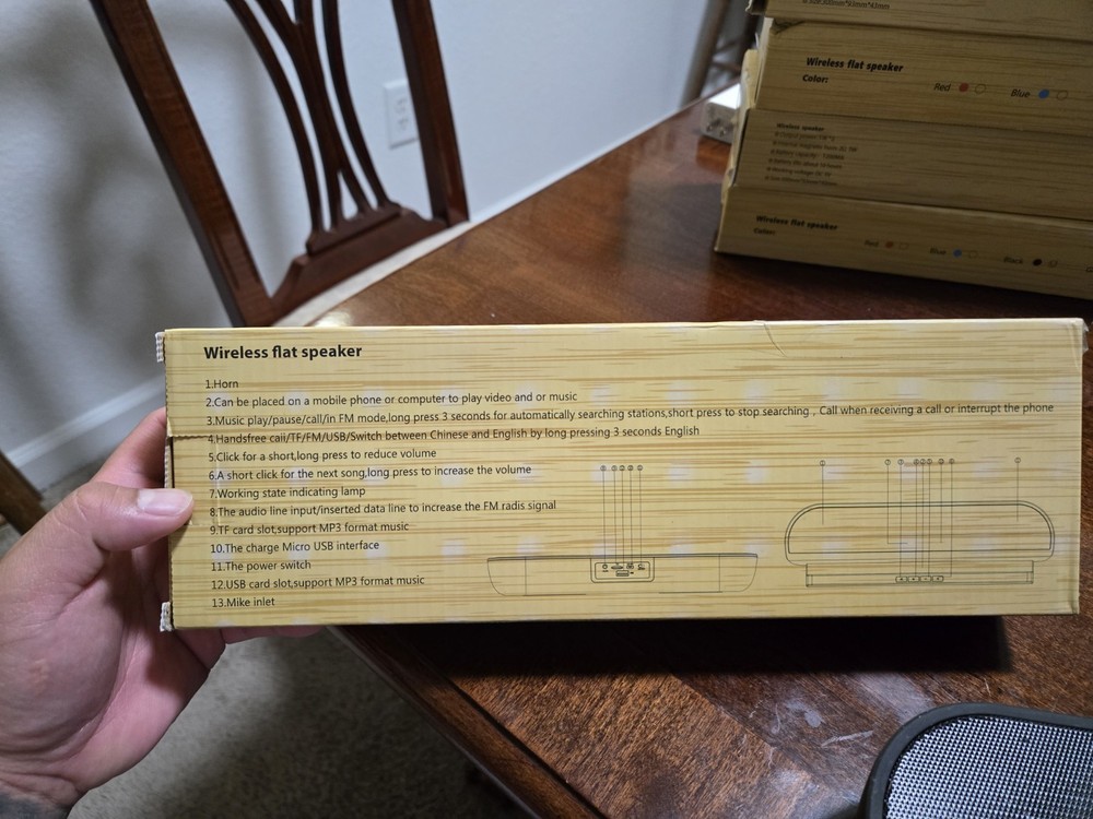 CHINA WIRELESS FLAT SPEAKER