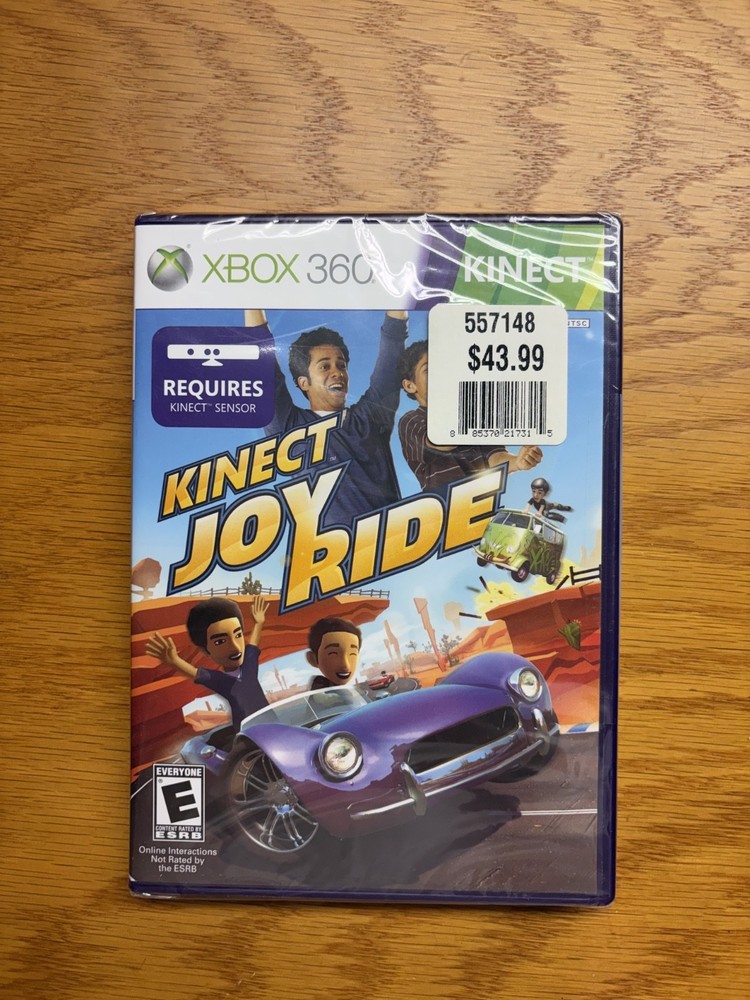 Official Microsoft Xbox 360 Kinect Motion Sensor + Game! Tested