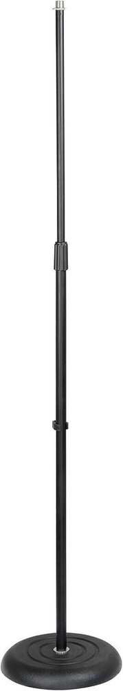 Rok-It Standard Microphone Stand with 10" Round Base; (RI-MICRB10)