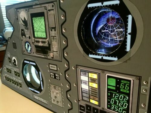 APOLLO 11 17 Star saturn v Cockpit Trek Computer model space prop NEW