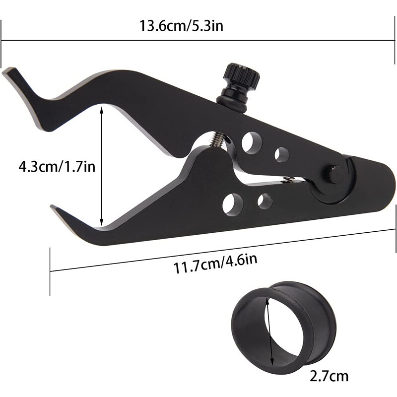 Motorcycle Throttle Lock Cruise Control Grip Lock Clamp with Silicone Ring