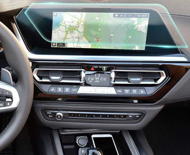 Crystal Clear Screen Protector for 2018 BMW Z4 Vehicle Navigation