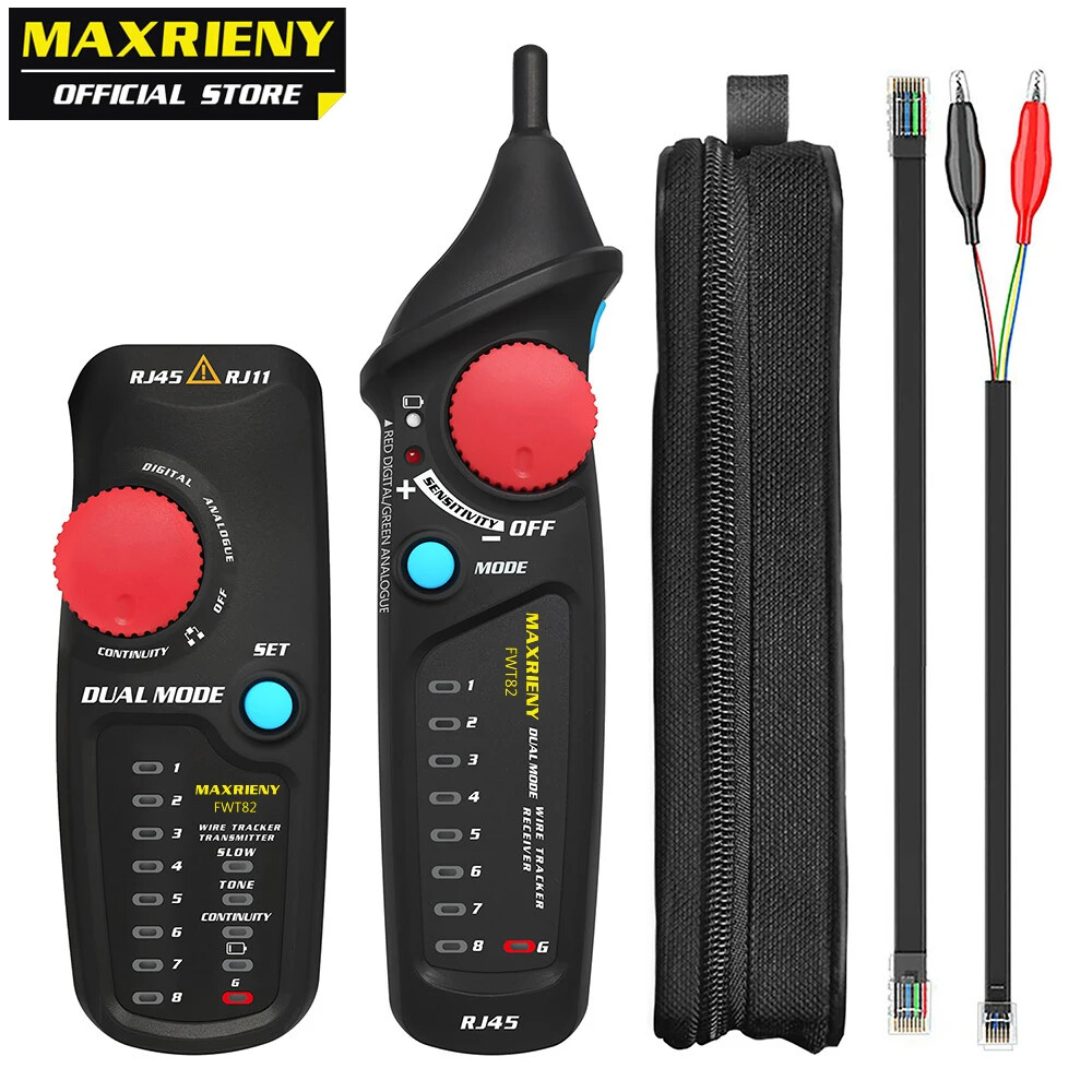 Network Cable Tracker Wire Tester Dual Mode Ethernet LAN Analyzer Detector Line