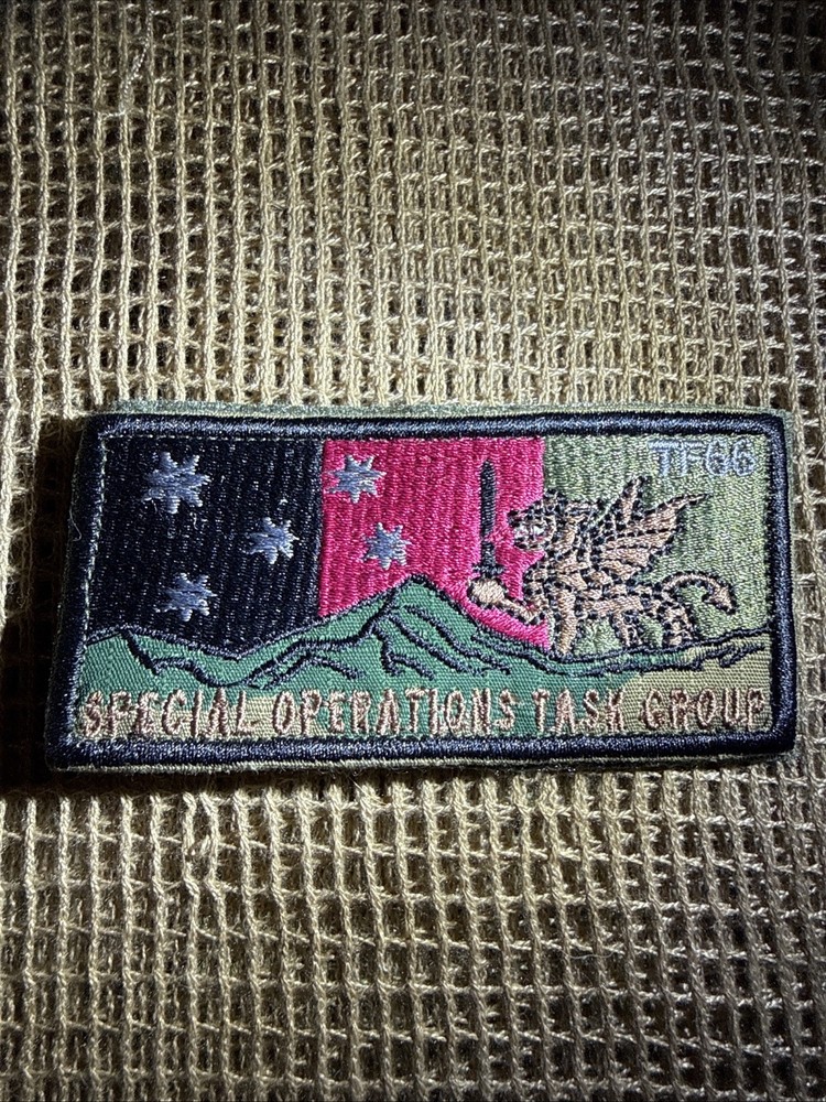 US SOF French Foreign Legion Task Force 66 Pocket Patch SOTG Afgan War