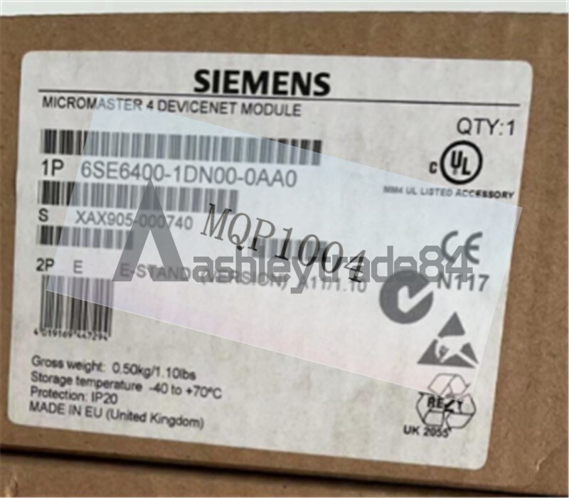 1PCS NEW SIEMENS 6SE6400-1DN00-0AA0