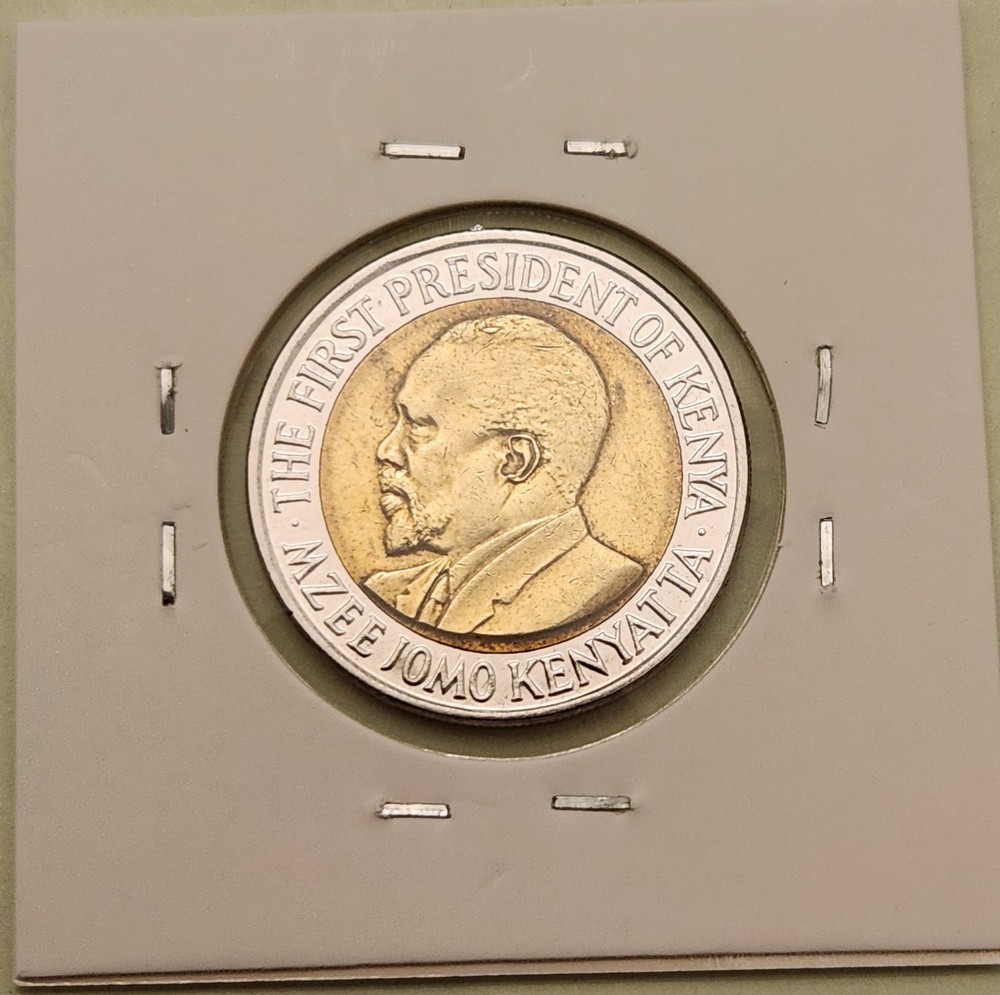 Kenya coin, 20 Shillings, 2010
