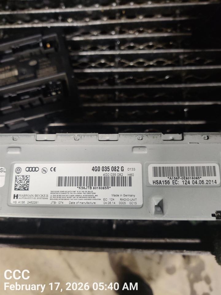 CONTROL PANEL OEM 10-15 A6 AUDI 1YR WRNTY