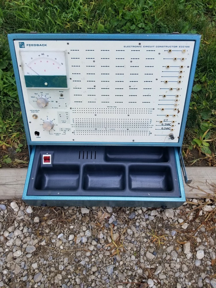 FEEDBACK ECC186 ELECTRONIC CIRCUIT CONSTRUCTOR. READ!!!!!