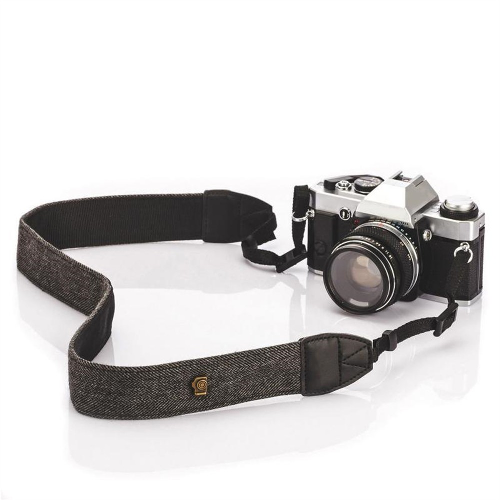 Grey DSLR Camera Strap Adjustable Shoulder Neck Strap For Nikon For Sony Camera;