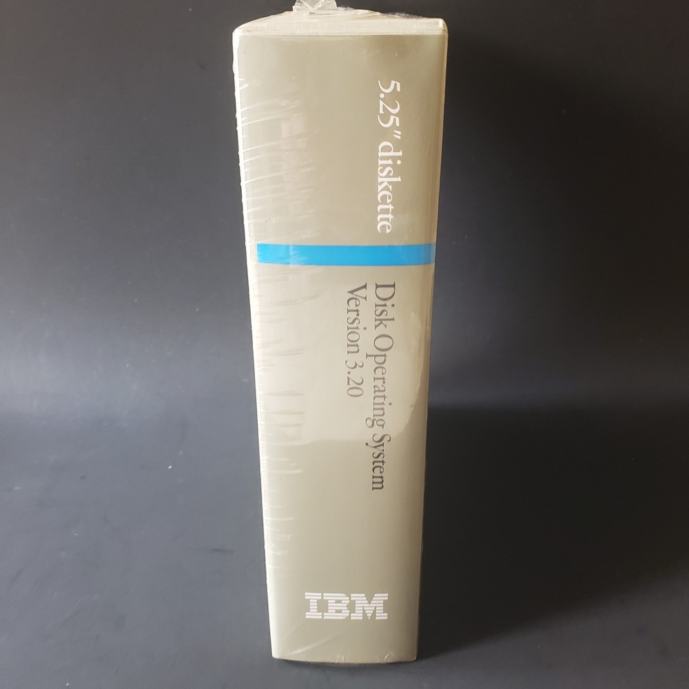 IBM Disk Operating System DOS Version 3.20 5.25" Diskette Software Box Set New