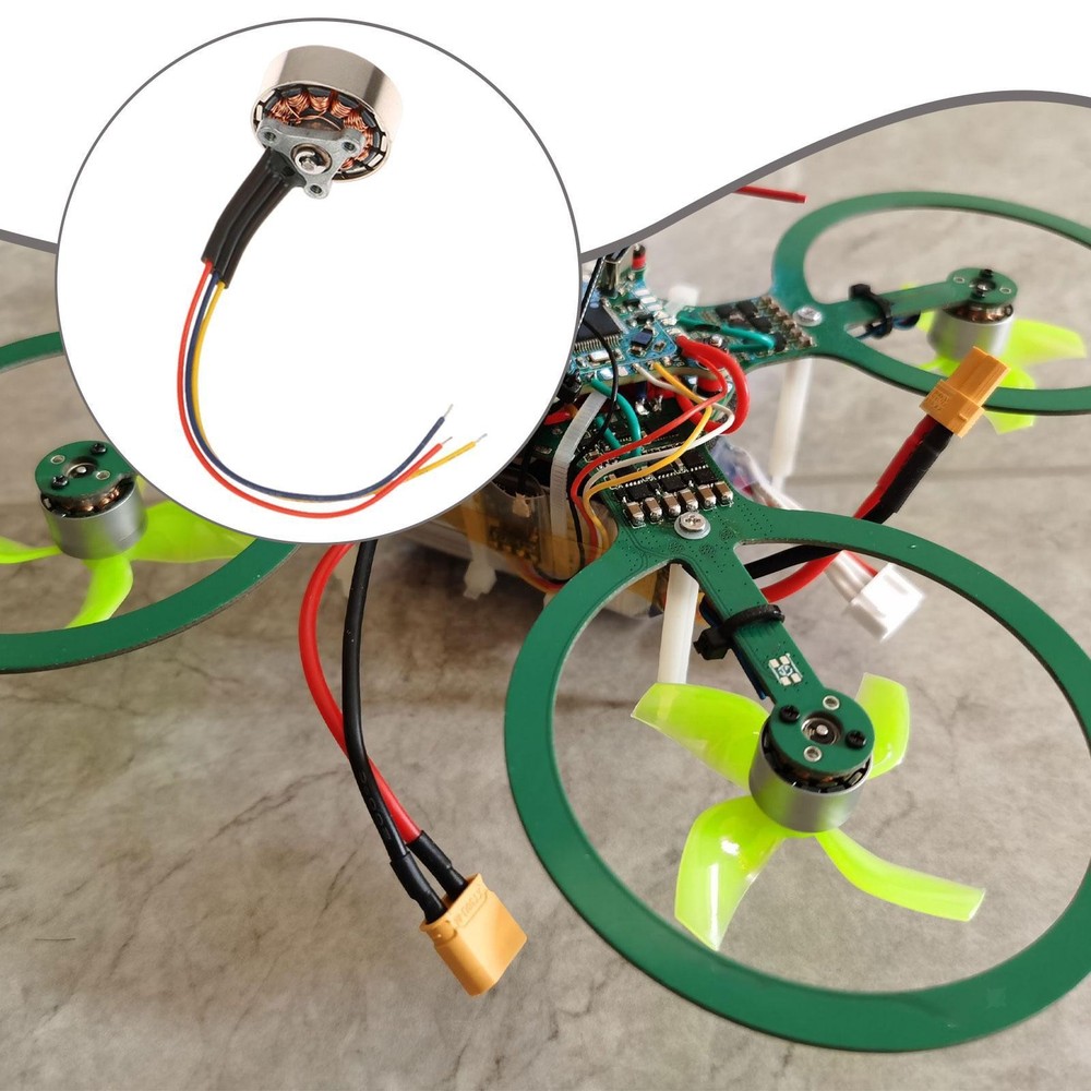 1503 Brushless Micro Motor 3.7V Accessories Stable Performance Replacement
