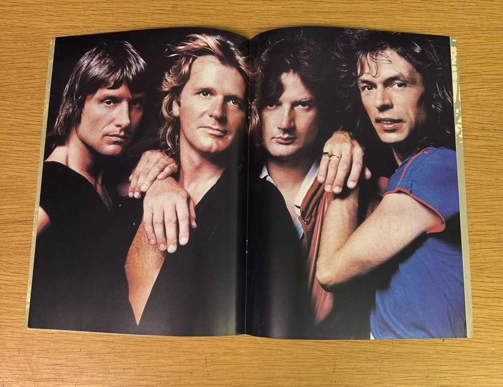 ASIA 1983 Alpha Tour Concert Program