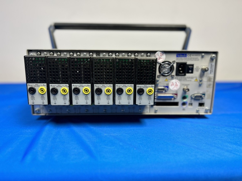 Voltech PM6000 6 Channel, 30A Multi-Phase Power Analyzer *COMPLETE*