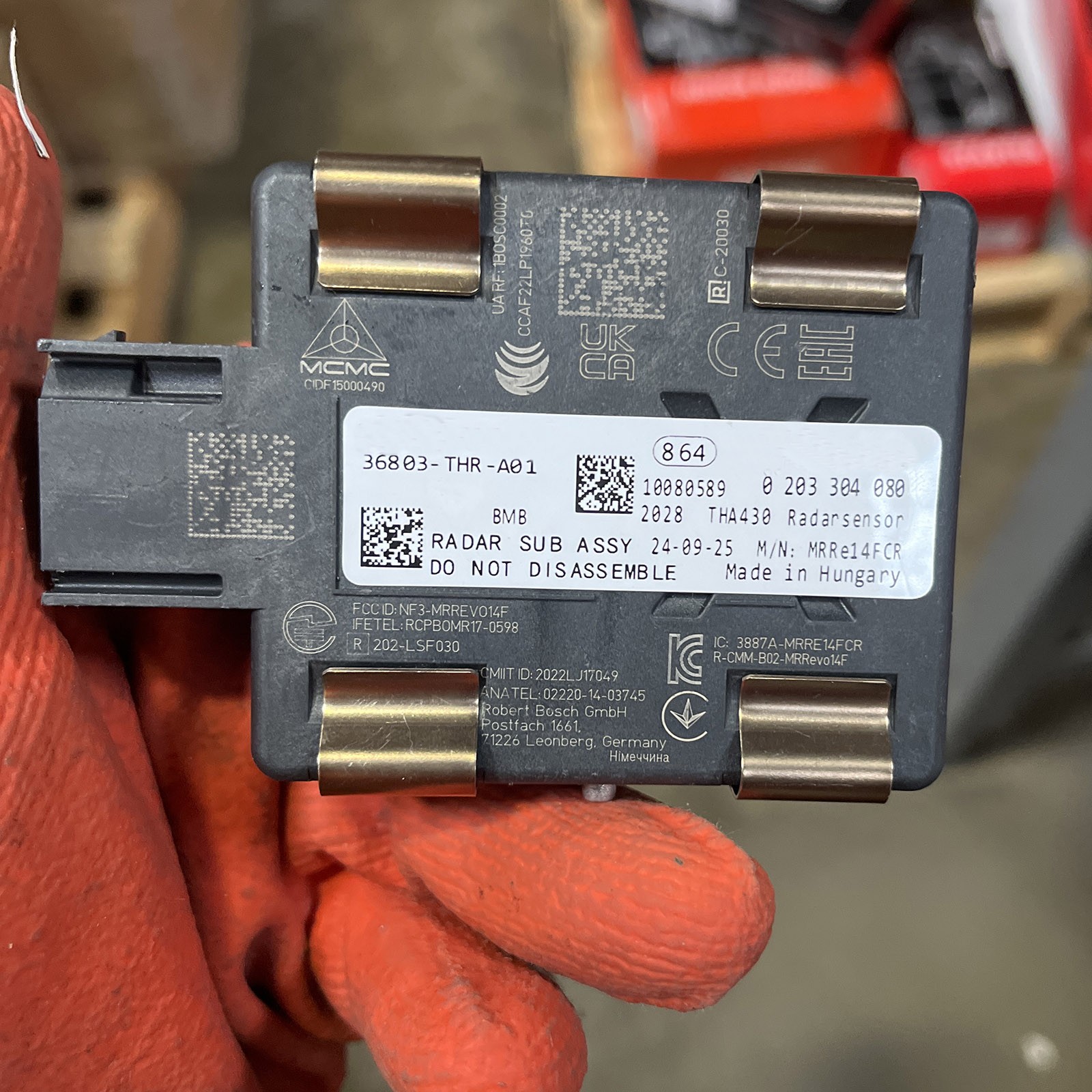 Front Criuse Control Distance Sensor Adaptive Radar for 2021-2024 Honda Odyssey