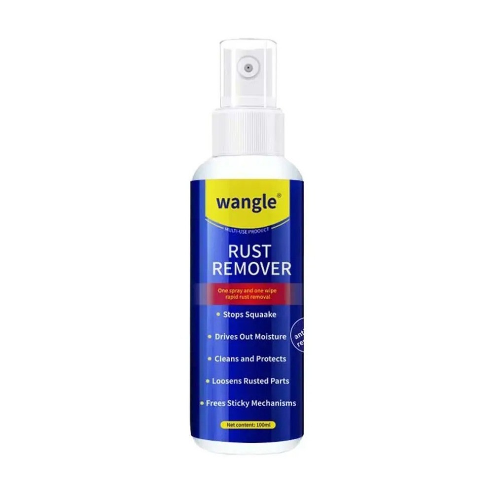 Wangle Rust Remover, Anti-Rust Lubricant Spray & Rust Remover Easy Application