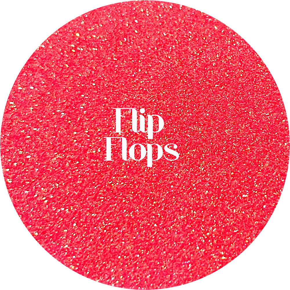 Premium Polyester Glitter - Coral Iridescent Fine