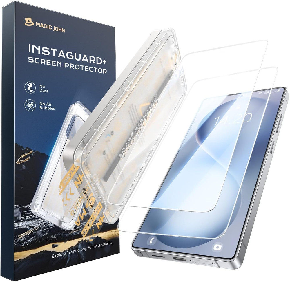 2PACK 3Rd Gen for Samsung Galaxy S26 Ultra Screen Protector, One-Pull Easy Insta