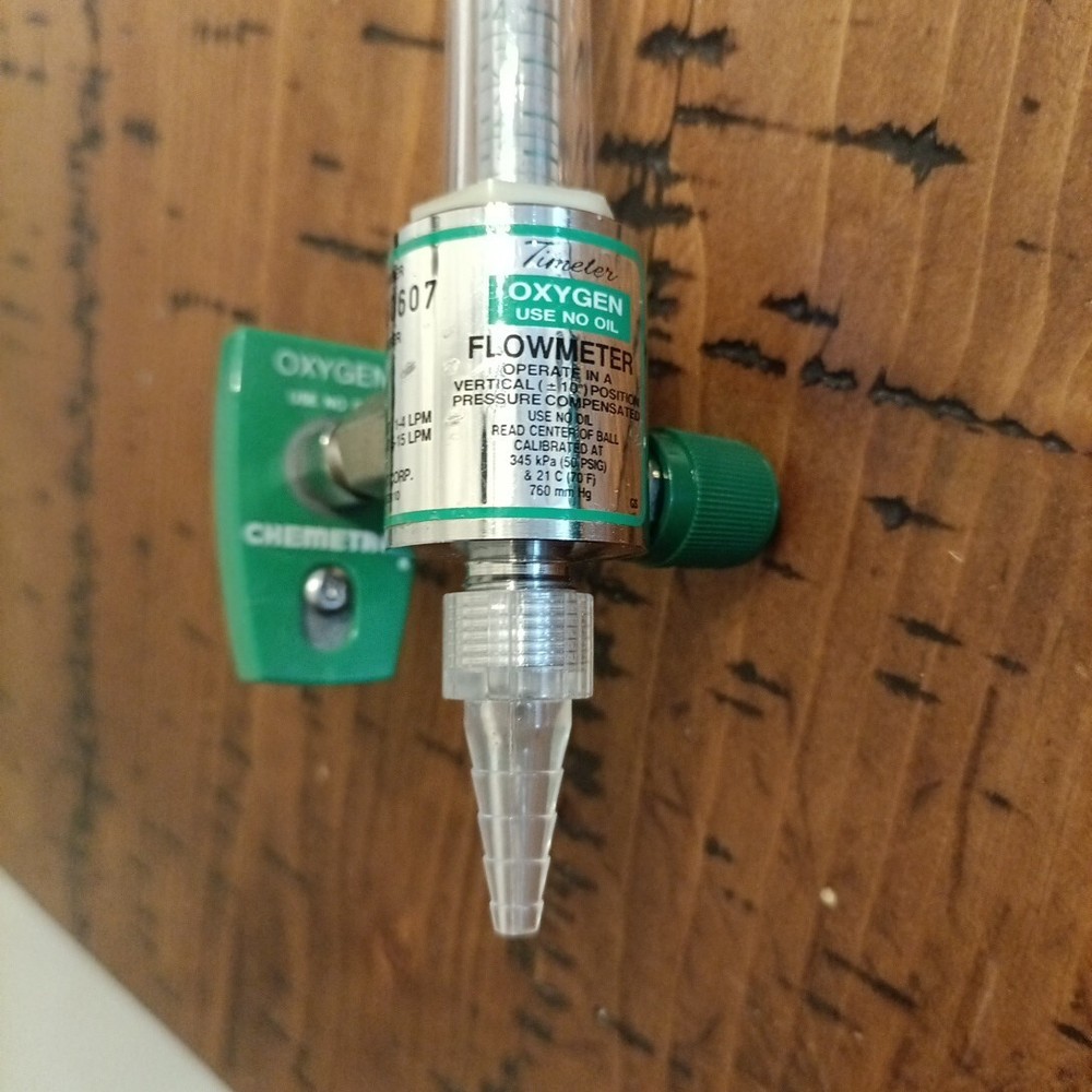 Timeter Instruments TLO-15 Ultra-Flow Oxygen Flowmeter, C1