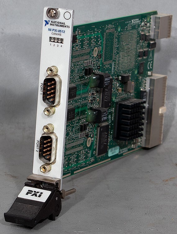 National Instruments PXI-8512 CAN High-speed/FD 2-Port Interface Module/Card