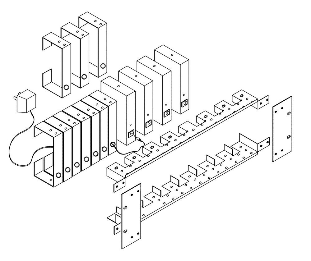 Kramer RK-T3 Rack Adapter