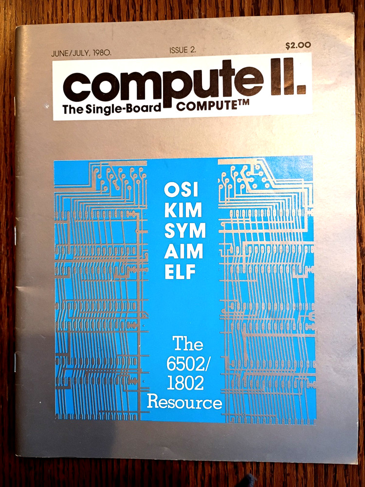 Compute II. Magazine 1980, Issues #1 and #2, 8 Bit Single Board Computers