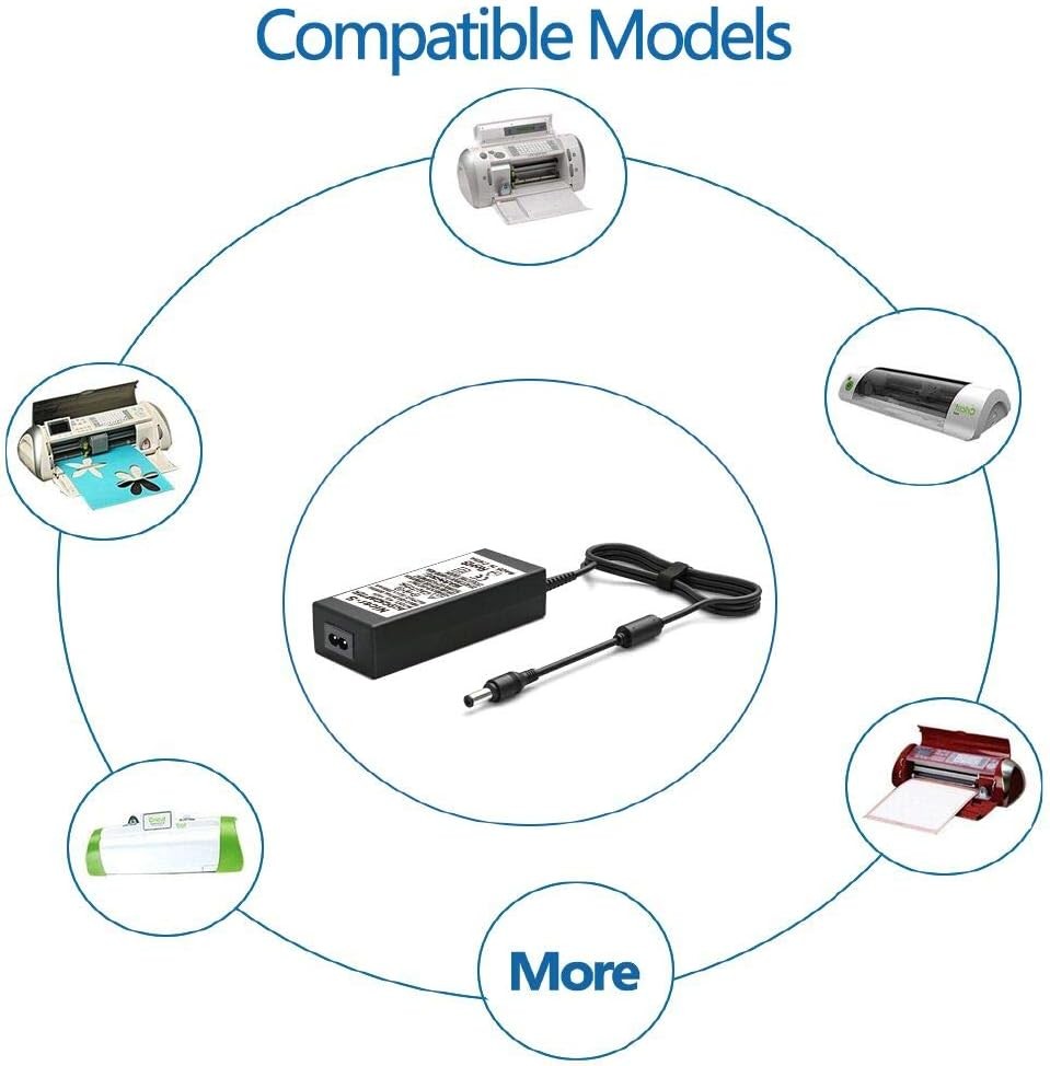 Replacement ACDC Power Adapter for Cricut Expression & Explore Air 2