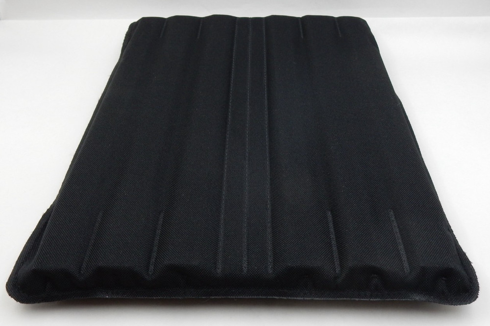 NEW BACK THING SPINAL SUPPORT CUSHION, HOME & TRAVEL VERSION, BLACK