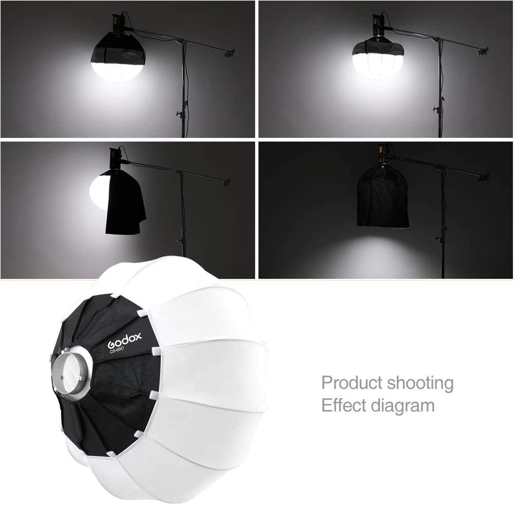 GODOX CS-65D 65cm Collapsible Lantern Softbox Omni-Directional Light Modifier