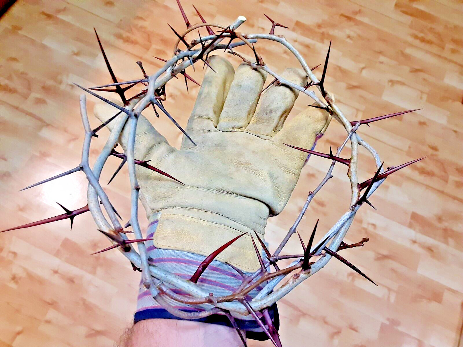 REAL Handmade Jesus Crown of Thorns - Lent, Good Friday, Passiontide, Easter
