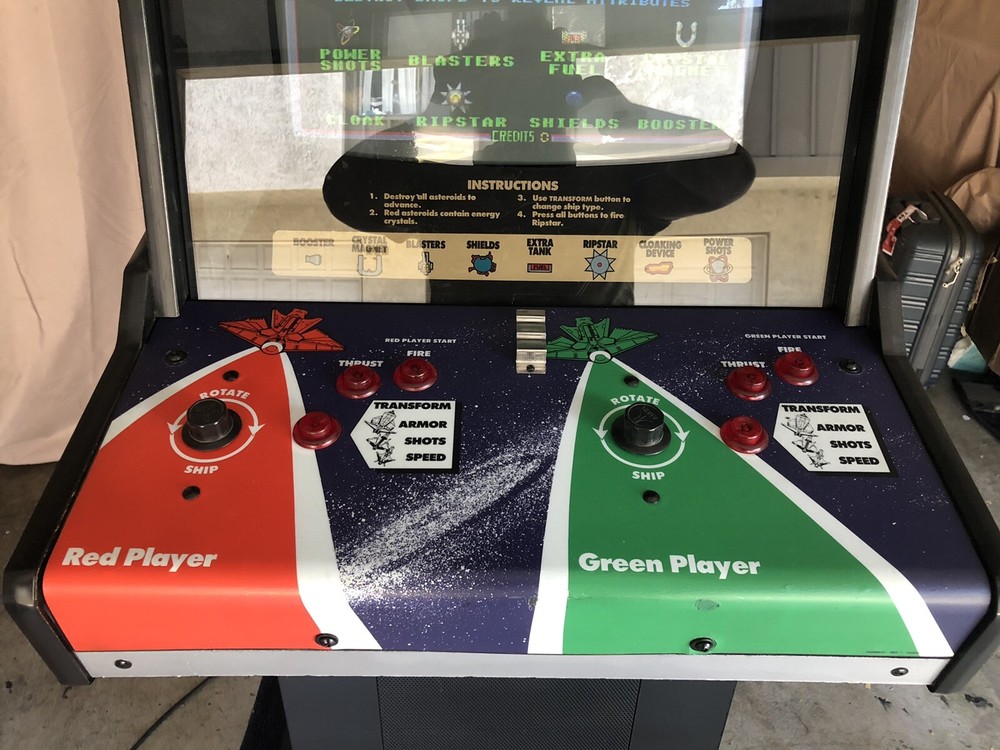 BLASTEROIDS Asteroid Arcade Machine by Atari (Great Condition) *RARE*