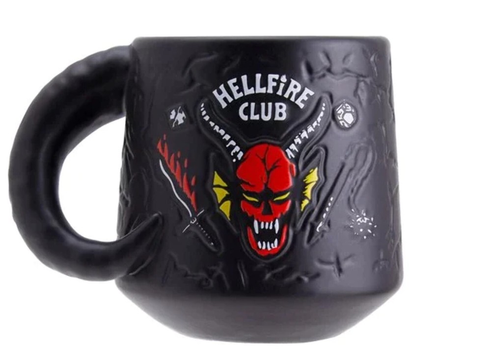 Stranger Things - Hellfire Club Demon Embossed Mug